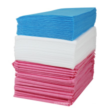 factory direct pp non woven massage spa and beauty salon waterproof oil proof  PP PE  crosse disposable sheet